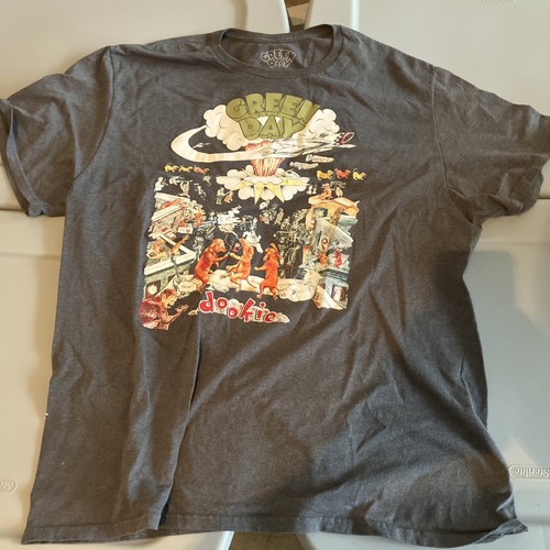 Men's Green Day Dookie Band T Shirt Gray XL X-Large | eBay Men's Green Day Dookie Band T Shirt Gray XL X-Large | eBay