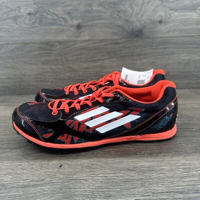 Adidas XCS2 Spikeless Running Shoes Size 8 Black Orange G46352