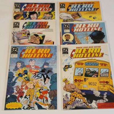 Hero Hotline # 1,2,3,4,5,6   (DC 1989)  Very Fine