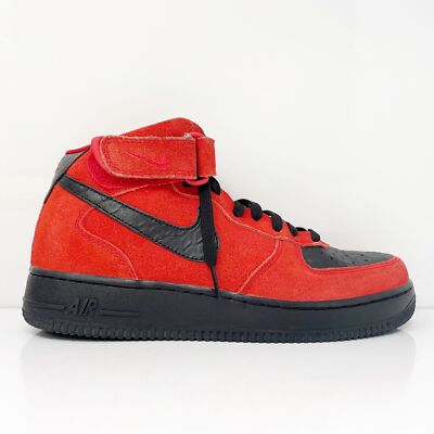 

Nike Mens Air Force 1 Mid 07 315123-606 Красные баскетбольные кроссовки Размер 8.5, Красный, Air Force 1 Mid 07