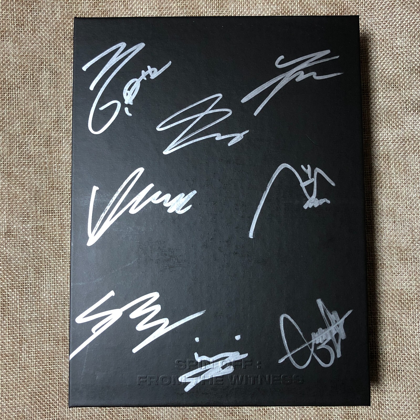 ATEEZ サインアルバム ソンファ ATEEZ SPIN OFF : FROM THE WITNESS K-POP SEONGHWA REAL SIGNED