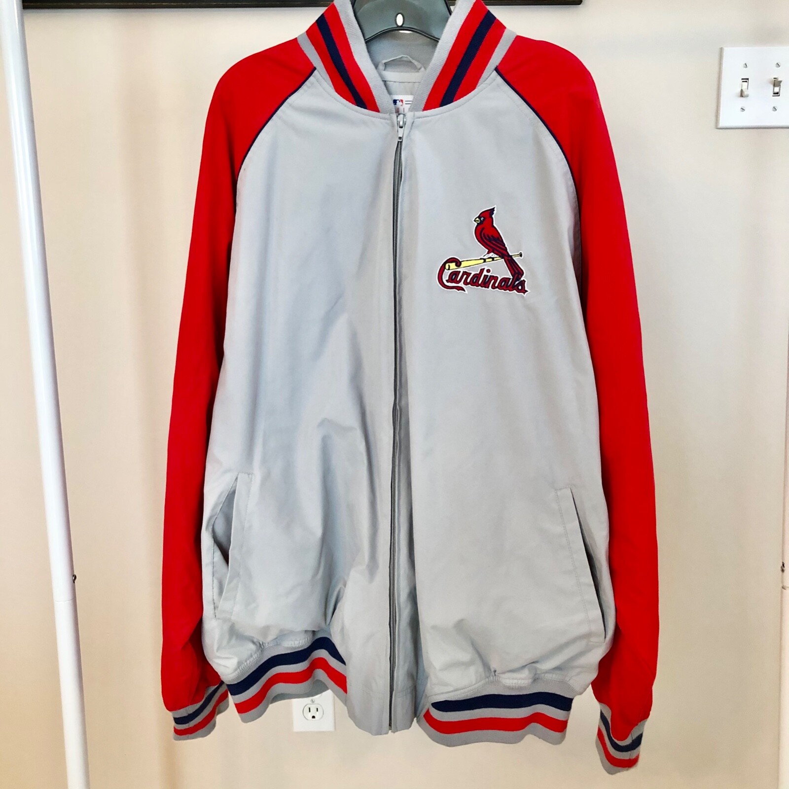 St. Louis Cardinals ボンバージャケット Mサイズ St. Louis Cardinals Authentic Collection City Connect Men's