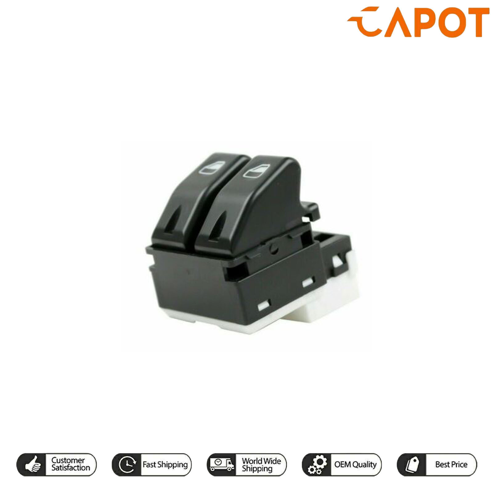 For Fiat Palio Siena 1996-2001 Electric Window Control Switch 6 Pin, 717135614