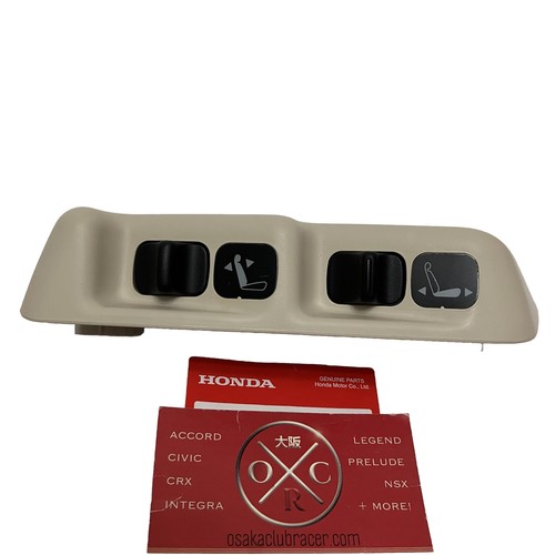 Genuine OEM 91-05 Acura NSX IVORY Driver Seat Power Control