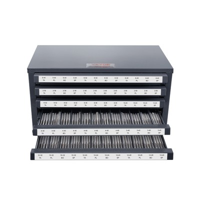 VEVOR Tap Dispenser Organizer Cabinet Five-Drawer #2-56-#12-28 60 Compartment