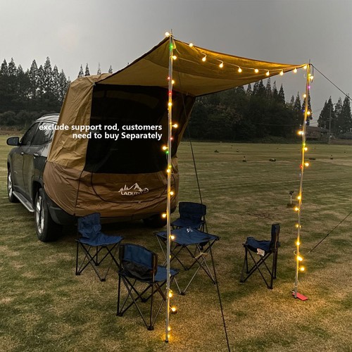 Outdoor Camping Car SUV Rear Tent Waterproof Car Awning Tent Car Trunk Canopy