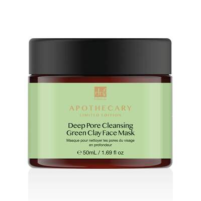 Dr Botanicals Deep Pore Cleansing Green Clay Face Mask 50ml