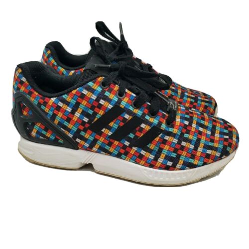 Adidas Mens ZX Flux K Torsion Running Shoes Multicolor Adidas Mens ZX Flux K Torsion Running Shoes Multicolor