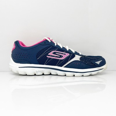 

Женские кроссовки Skechers Go Walk 2 Flash 13960 синие кроссовки размер 10, Синий, Go Walk 2 Flash