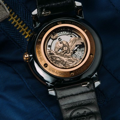 Pre-owned Xeric Trappist-1 Automatic Nasa Edition Meteorite Lunar Module