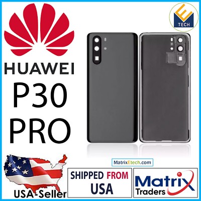 Huawei P30 Pro Back Cover Glass With Camera Lens