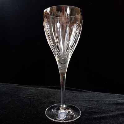 HTF Stuart ''WARWICK'' England Cut Crystal Water Goblet, 8-7/8'' Signed, NWT!