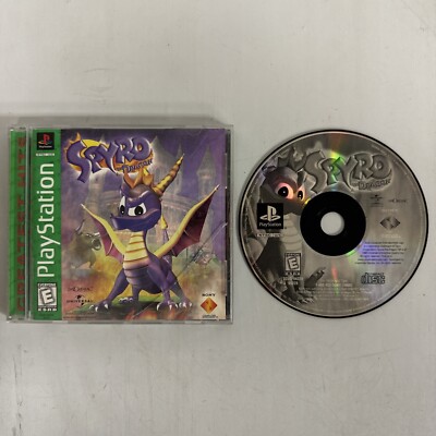 Spyro the Dragon PS1 PlayStation 1 CIB Complete Greatest Hits