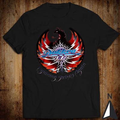 Dokken Lightning Strikes Again Don Dokken George Lynch Glam Metal Classic TShirt