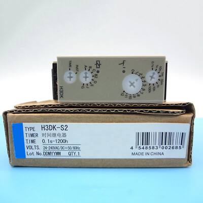 ONE Omron New H3DK-S2 H3DKS2 Timer SPOT STOCK
