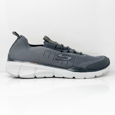 Мужские кроссовки Skechers Stretch Fit Dual Lite 56256 Серые кроссовки Размер 12, Серый, Stretch Fit Dual Lite