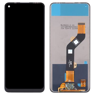 For Tecno Spark 7 Pro 6.6'' LCD Display Touch Screen Digitizer Replacement Black
