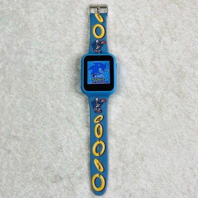 Sonic The Hedgehog Interactive Color Touch Screen Smart Watch Games Camera
