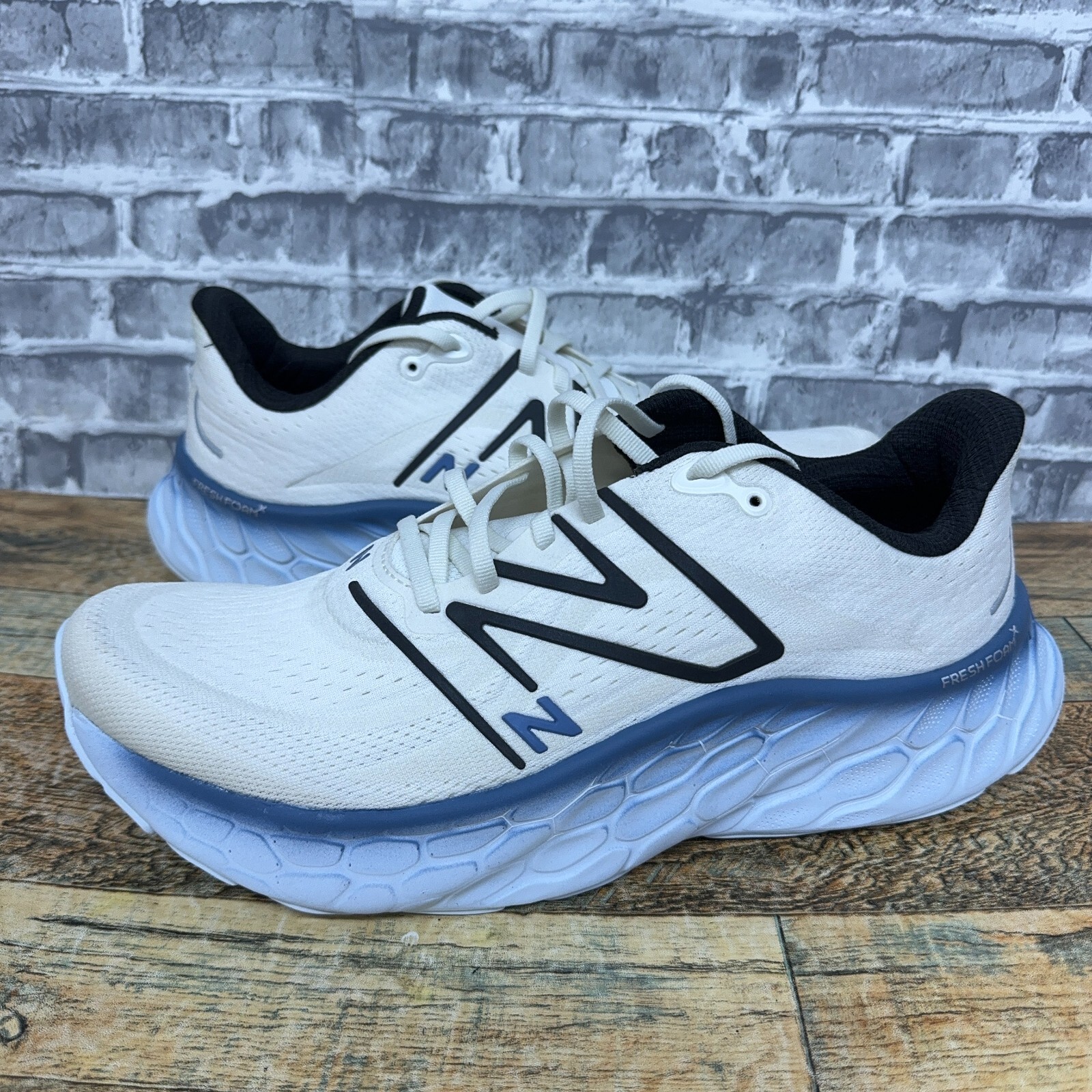 ★ニューバランス★Fresh Foam X More v4★Sea Salt/Blue Oasis Buy Fresh Foam X More v4 'Sea Salt Blue Oasis' - MMORCE4 | GOAT