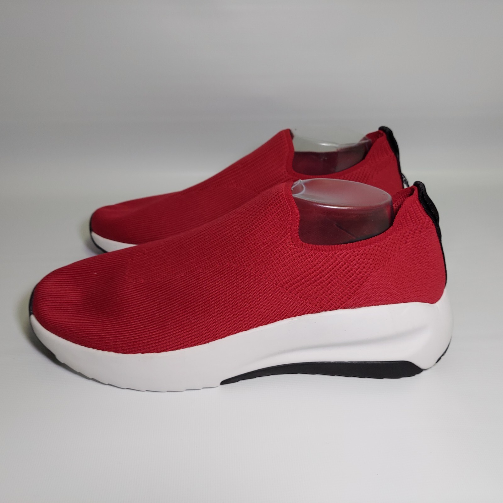 Zara Sneaker 11 Knit Sock Style Slip On Stretch Comfy Running Red Sold  Out!!!: купить с доставкой из США, цена 4 040 руб - (385017335280)