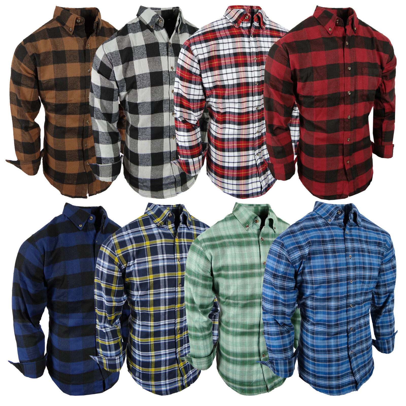 Plaid Flannel Shirt Soft Button Down Collar Mens Checker Plaid Flannel Shirt Soft Button Down Collar Mens Checker
