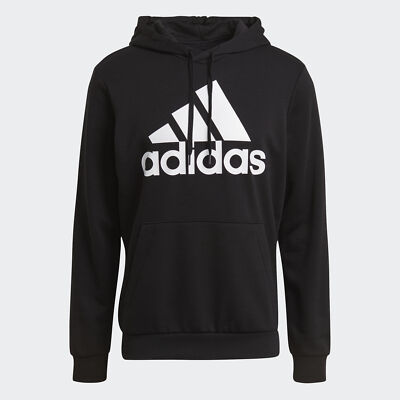 

adidas Essentials Толстовка с капюшоном French Terry с большим логотипом для мужчин