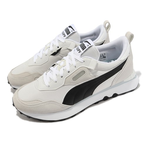 Мужская повседневная обувь унисекс Puma Rider FV Future Vintage White Grey Black 387672-11