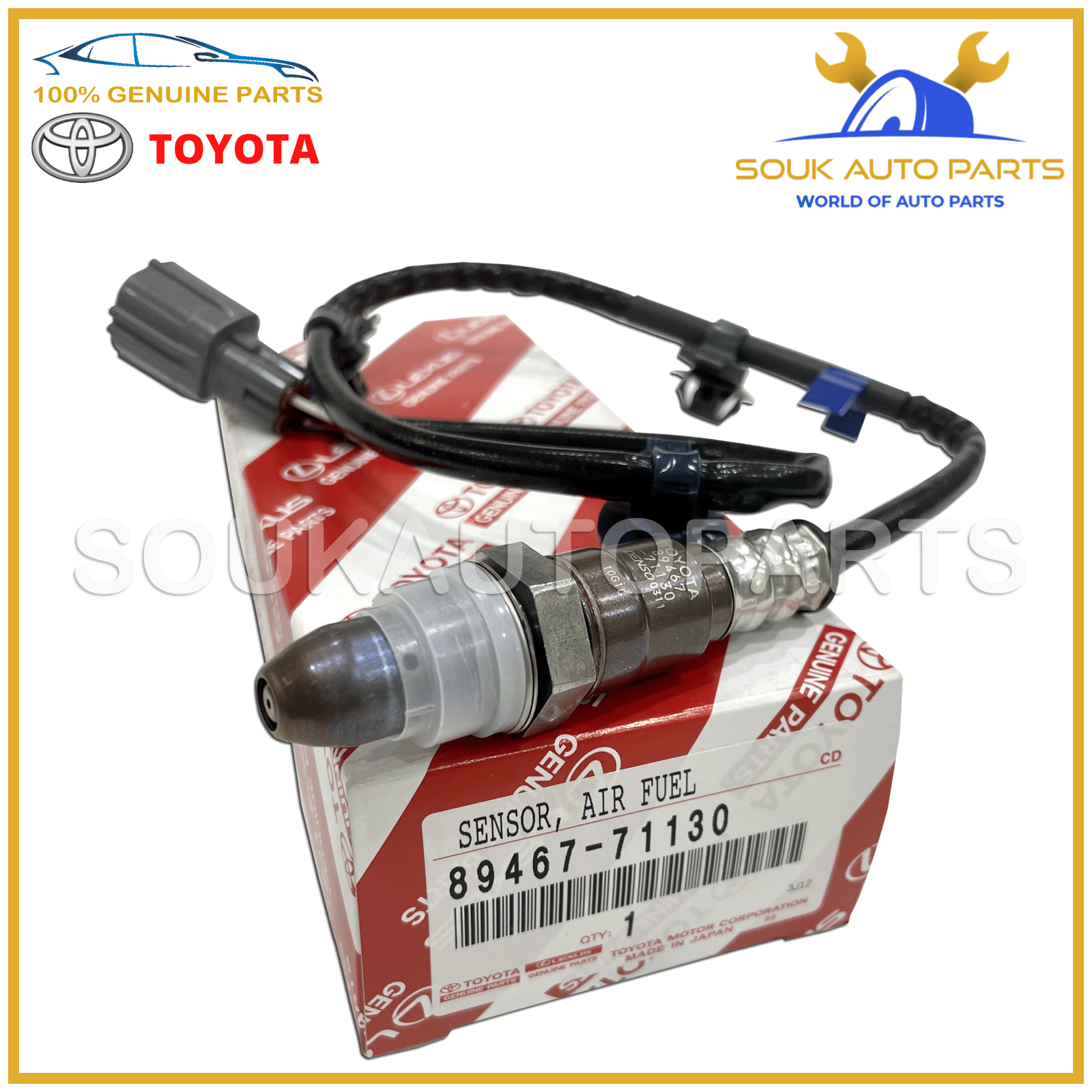 89467-71130 Genuine Toyota SENSOR, AIR FUEL RATIO 8946771130