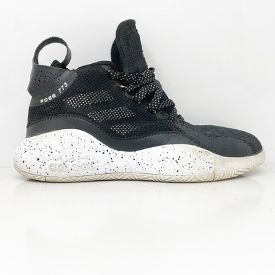

Adidas Mens D Rose 773 FX7123 Черные баскетбольные кроссовки Размер 8.5, Черный, D Rose 773