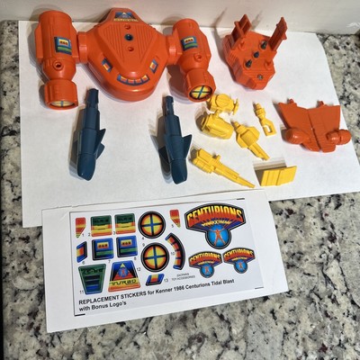 Centurions Max Ray's ''TIDAL BLAST'' 100% Complete Kenner 1986 Vintage