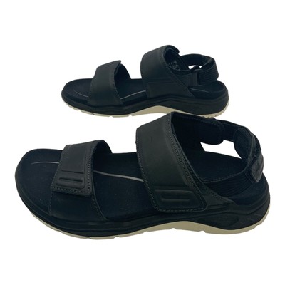 ECCO X-Trinsic Sandal Black Leather US Men's 6-6.5/EU 37