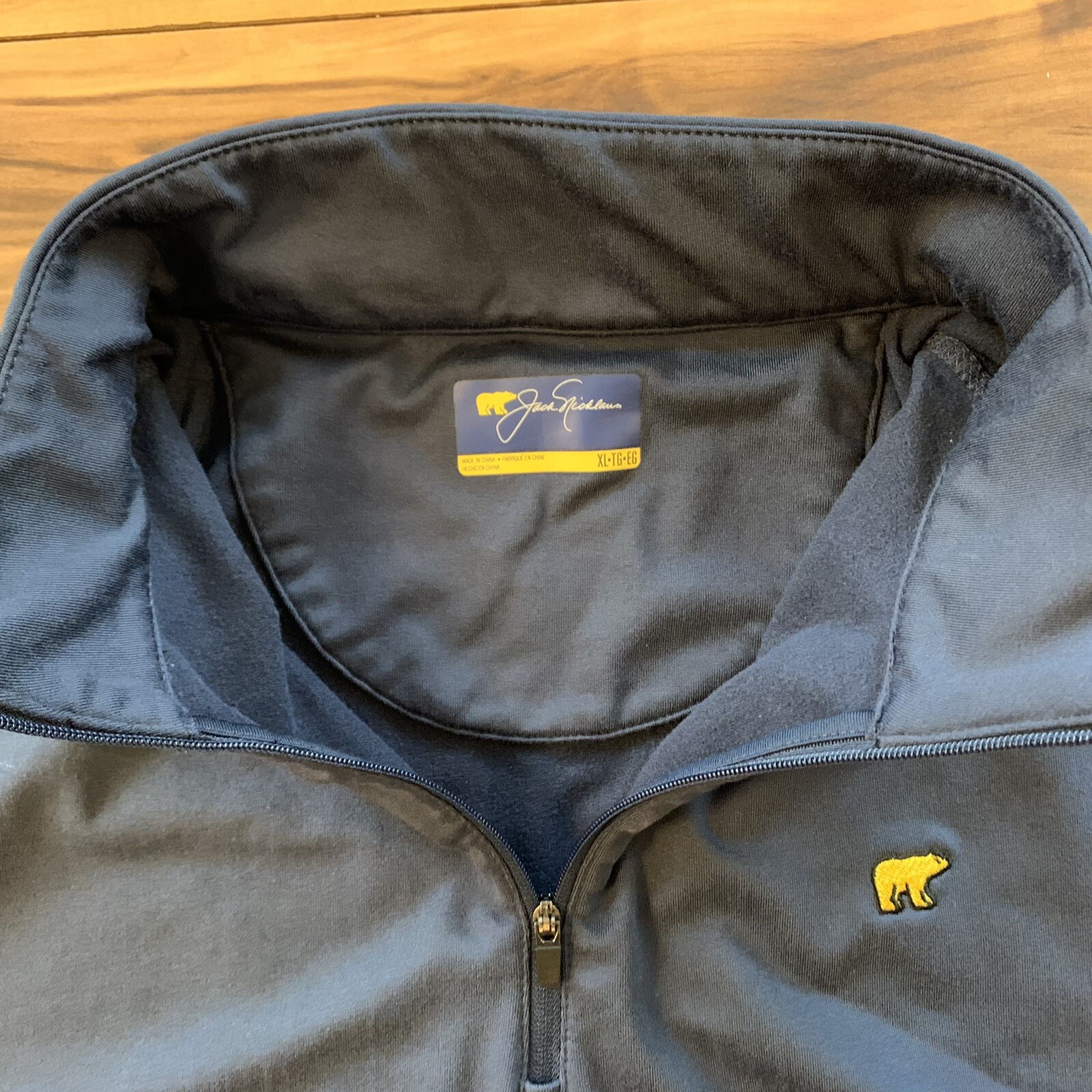 jack nicklaus quarter zip pullover