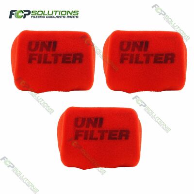 3 X UNIFILTER TJM AIRTEC (150W x 95H) Pre Cleaner Filter Small Tapered Fitment