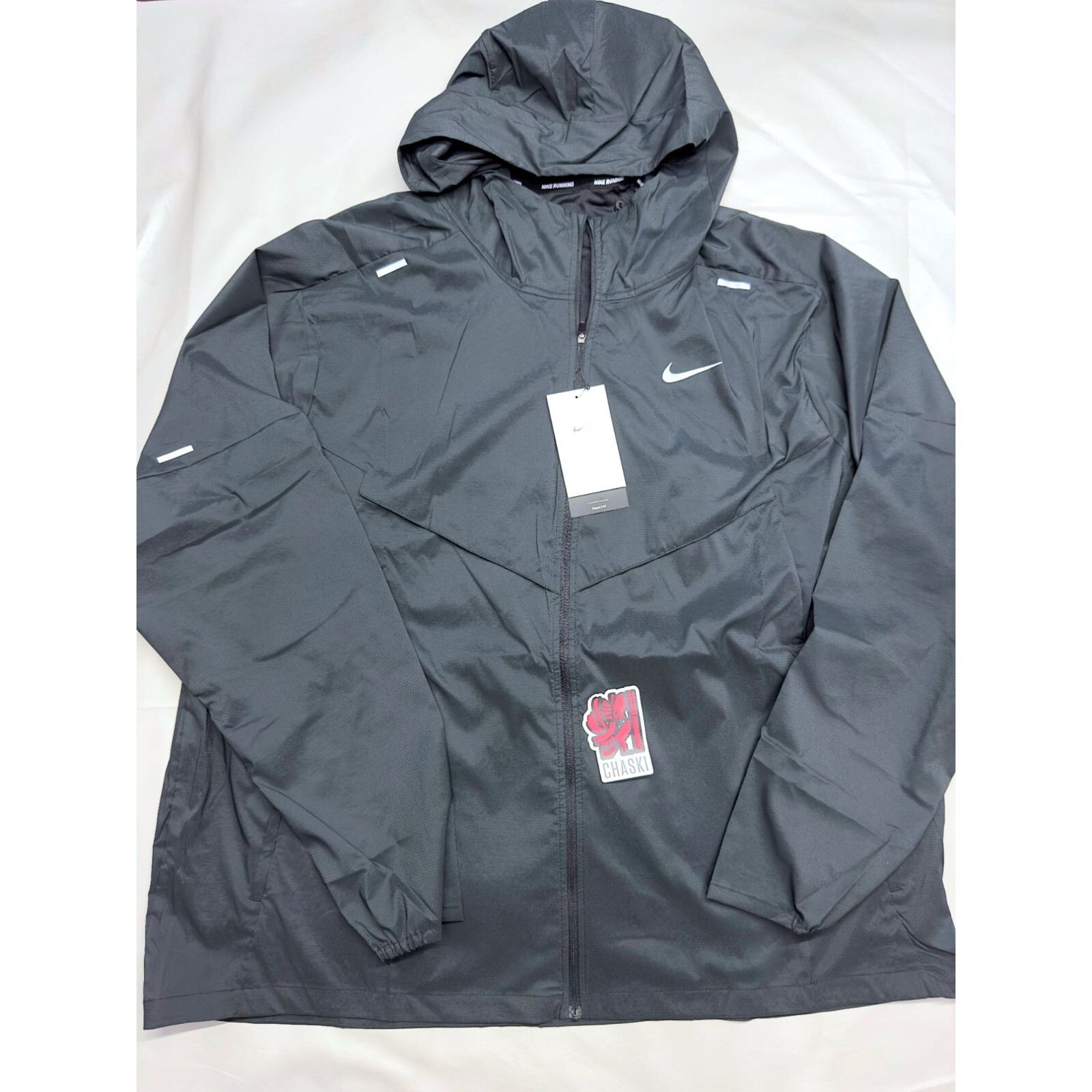 Nike Windrunner Track Running Zip Jacket Men's XXL Black Nike Windrunner Track Running Zip Jacket Men's XXL Black