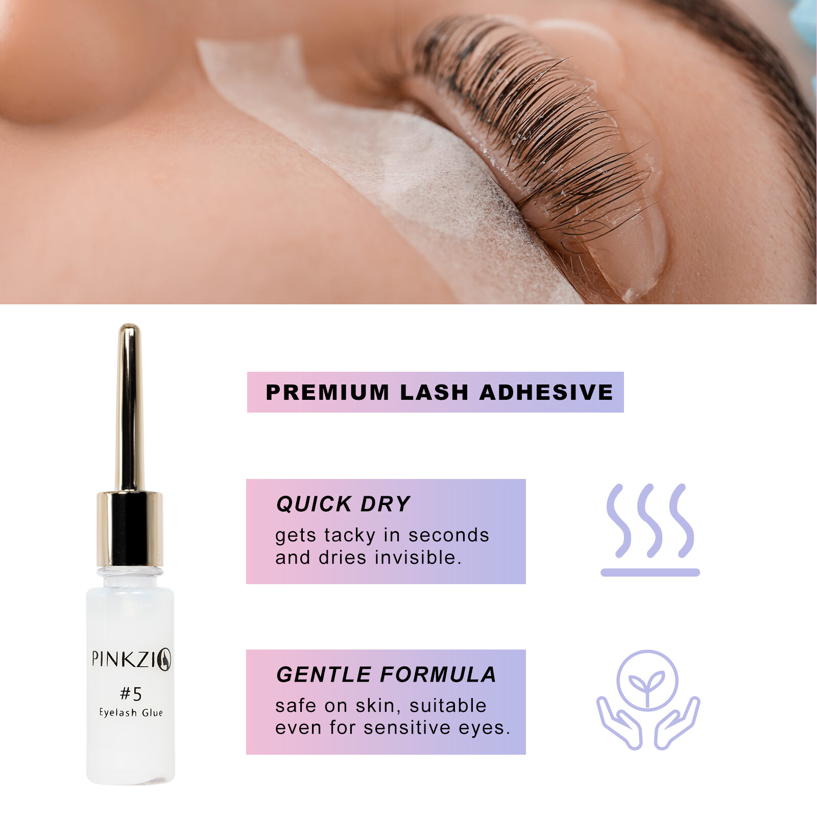 Pinkzio Premium Eyelash Perm Kit Full Eye lash Lift Kit For Professional Use