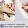 Leak proof Stainless Steel Lunch Box Containers, Stainless Steel Bento Box , Metal Lunch Box Container , Sandwich and snack storage, Meal prep, Korean style,Small Vanilla ( 1 x 27oz + 2 x 6.5 OZ )