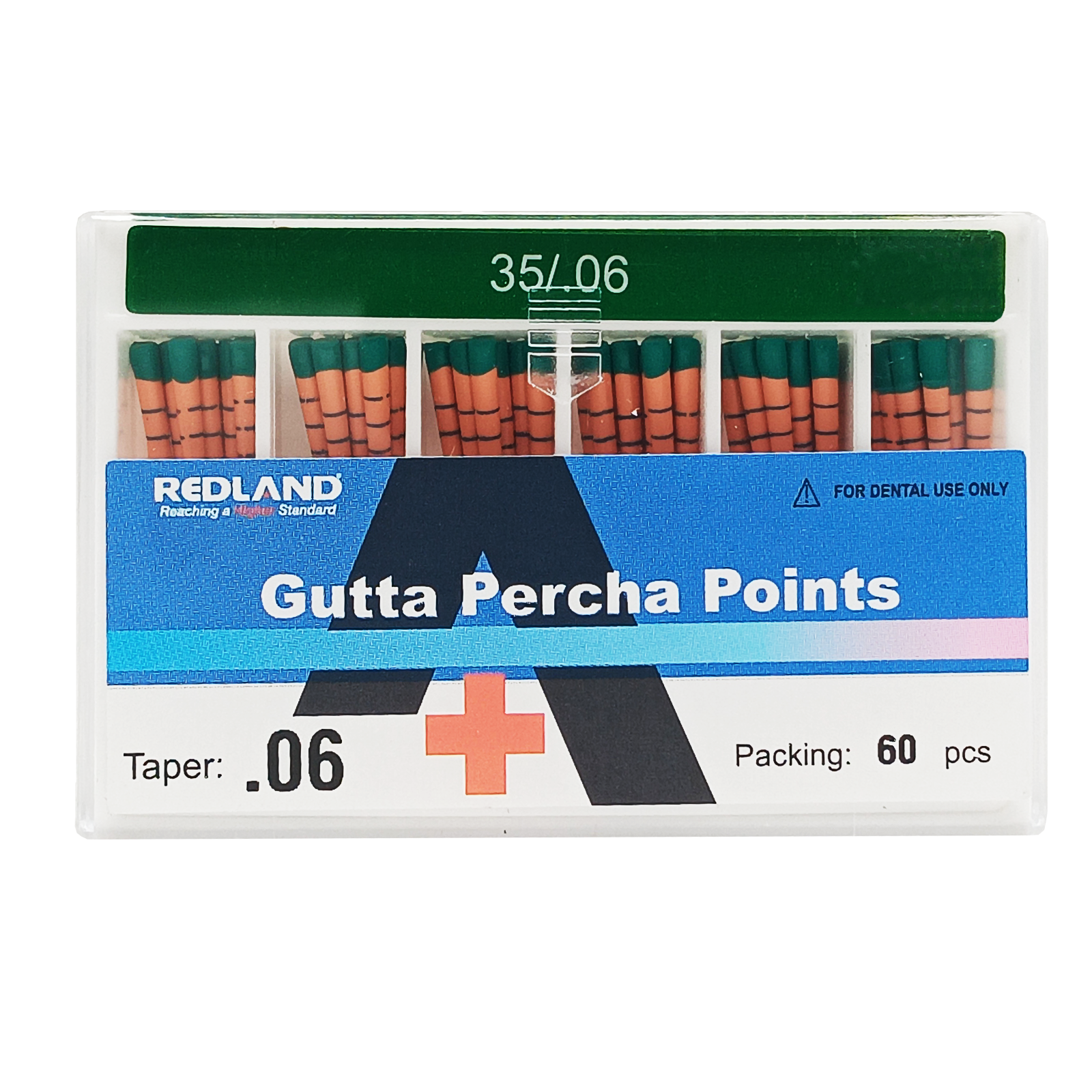 REDLAND MM Marked Endodontic Gutta Percha Point .02/.04/.06 Taper All Size 15-40