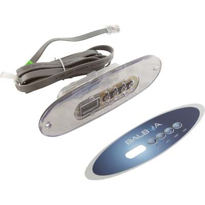Topside, BWG MVP260/VL260, 4-Button, Jets/Jets/Temp/Light