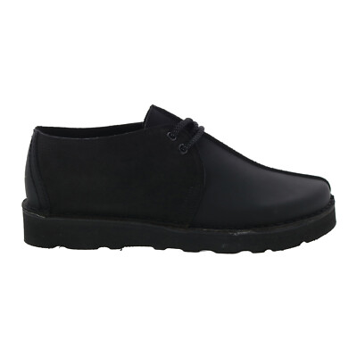 

Черные оксфорды и туфли на шнуровке Clarks Desert Trek Hiker с простым носком, Черный, Clarks Desert Trek Hiker
