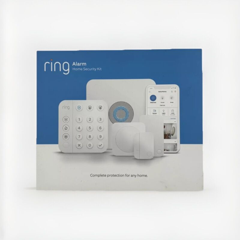 Ring Alarm 8-Piece Security Kit 2nd Gen Home Security System