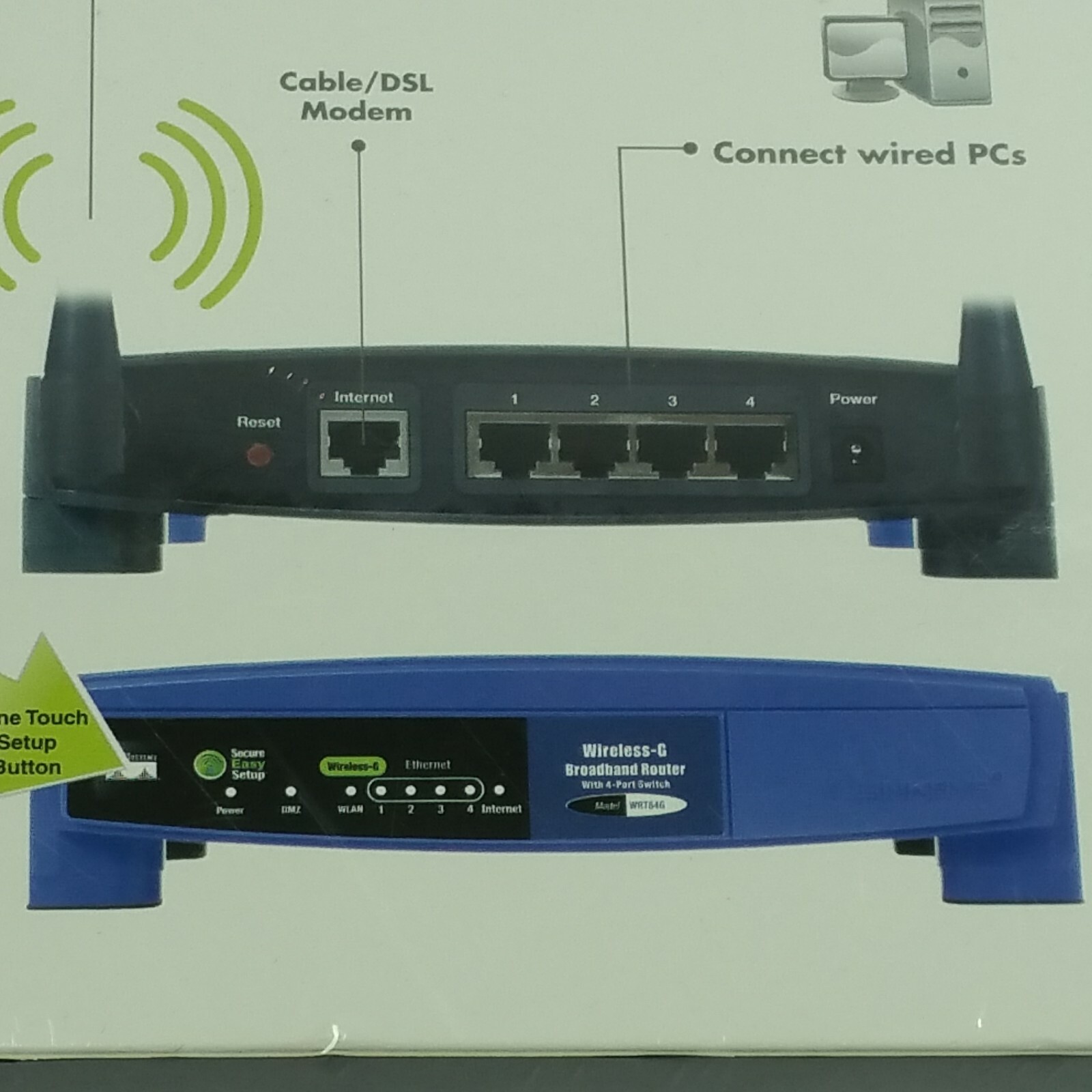 Linksys  Router Wireless Broadband All In One Networking  2.4 GHz Easy Set Up