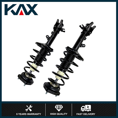 Rear Struts Shocks For Hyundai Elantra 2001 2002 2003 2004 2005 2006 New Black