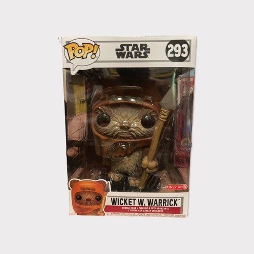FUNKO POP Star Wars WICKET W. WARRICK 293 10 INCH TARGET