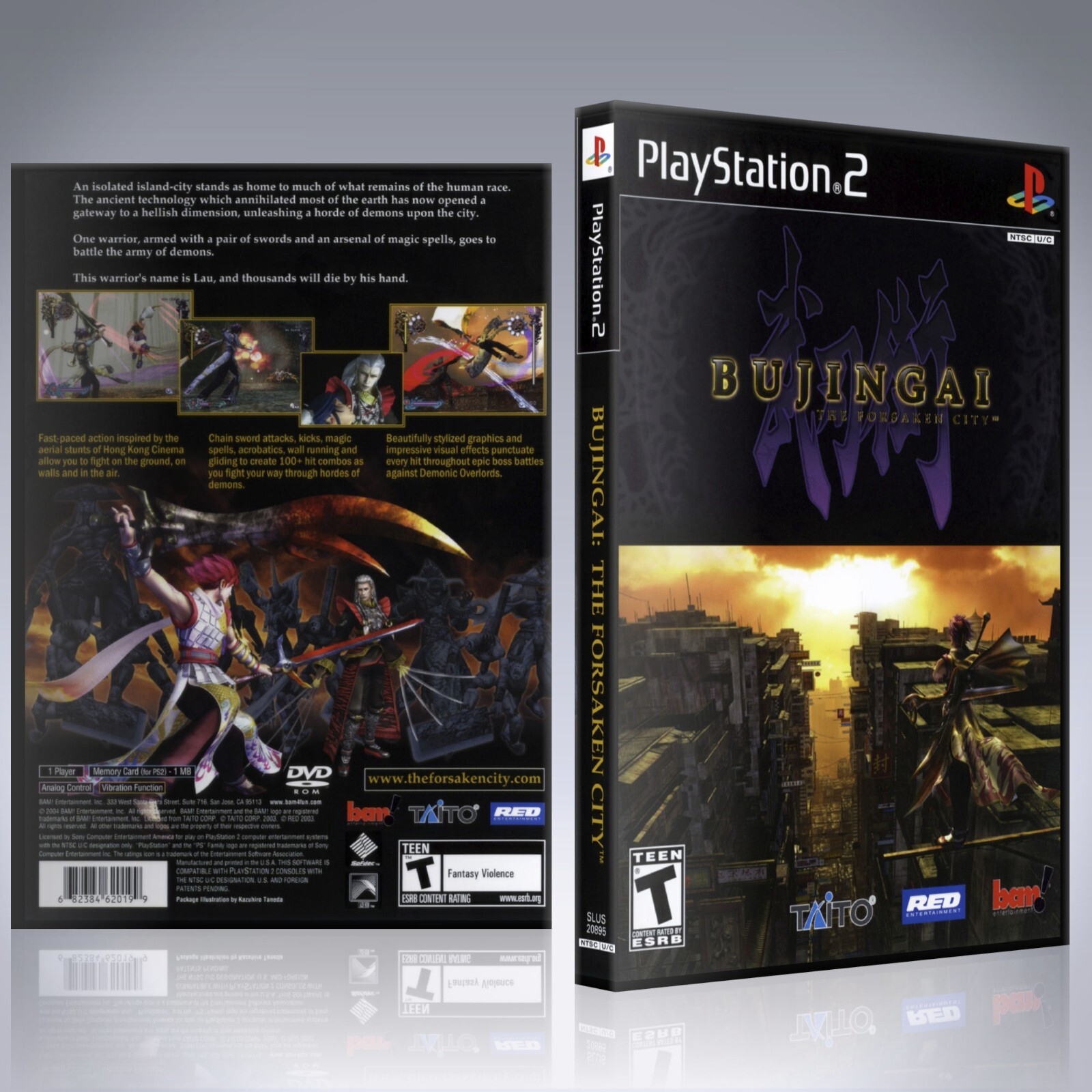 PS2 - NO GAME - Bujingai - The Forsaken City | eBay