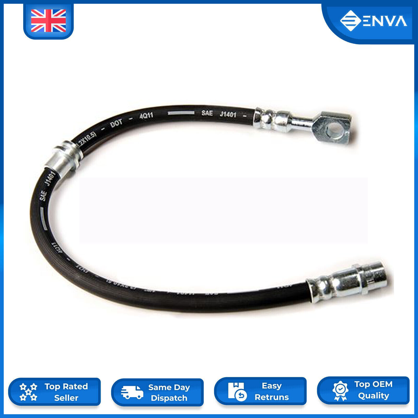 Conduite de tuyau de frein avant Pour Saab 9-3 YS3F | 24436541