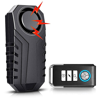 Wireless Anti-Theft Motorcycle Bike Alarm Car Protection Security System Remote