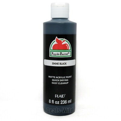 BIG 8oz Apple Barrel Acrylic Paint Matte - Mix & Match Any Colors Build a Set