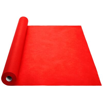 Red Carpet for Prom, Wedding, Celebrations, 3 x 50 Feet (40gsm Thickness)