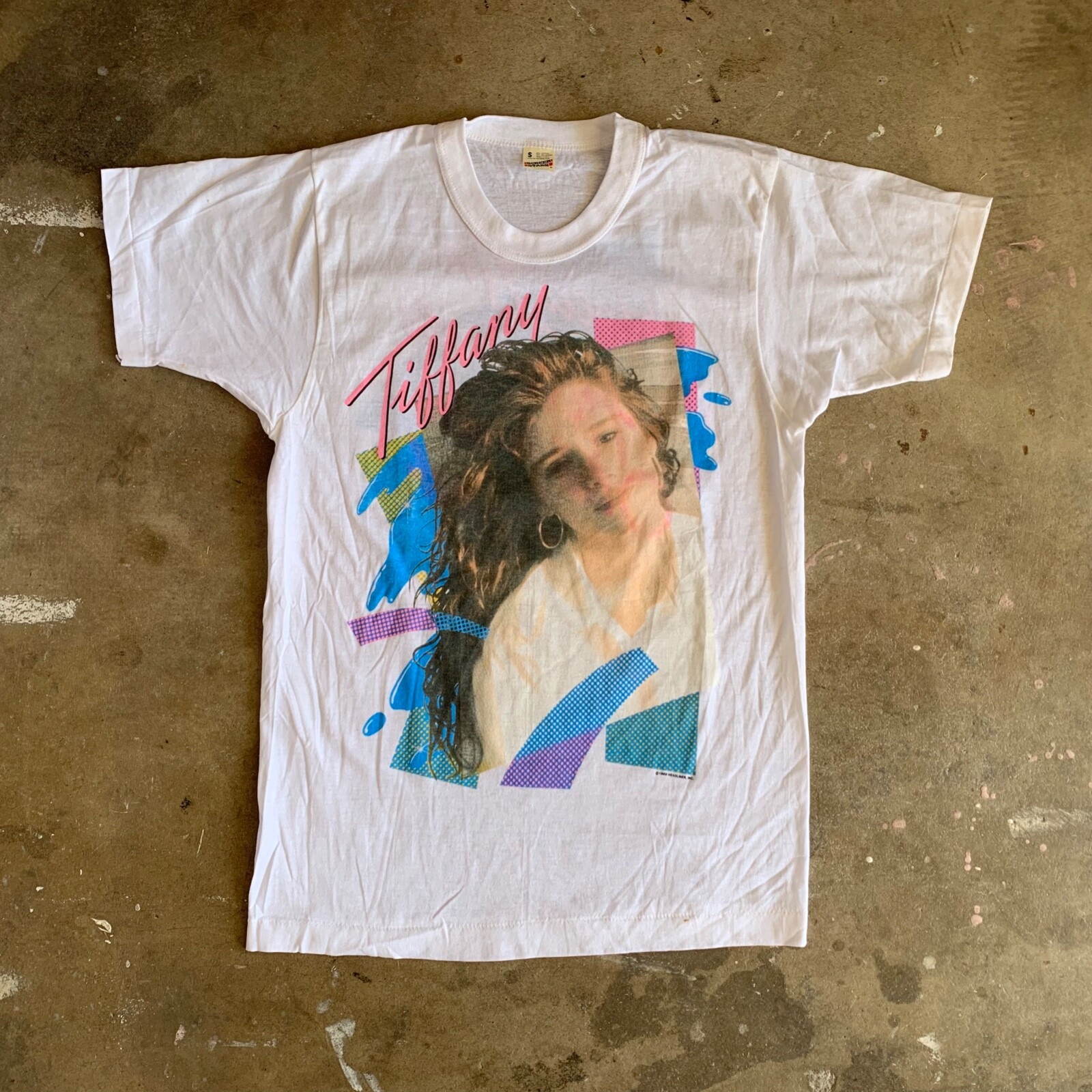 90s HOFF DYLAN vtg Tシャツ hello pop music 90s HOFF DYLAN vtg Tシャツ hello pop music