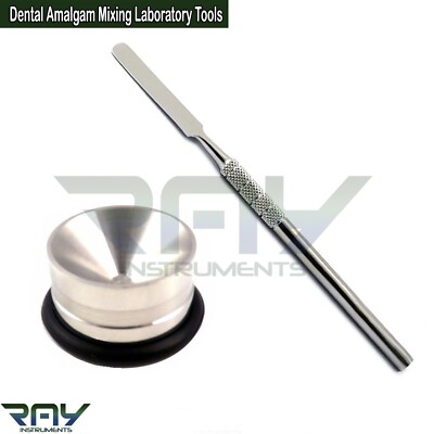 Dental Amalgam Well Mixing Pot Cement Spatula Restorative Laboratory Instruments